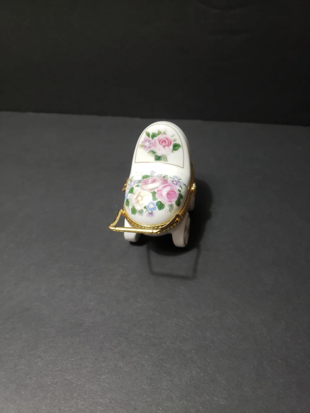 BABY CARRIAGE Floral Trinket Holder